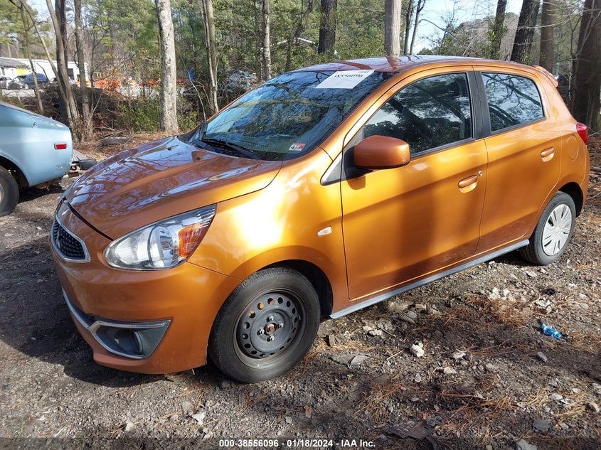 VIN ML32A3HJ1JH005251 2018 MITSUBISHI MIRAGE ES