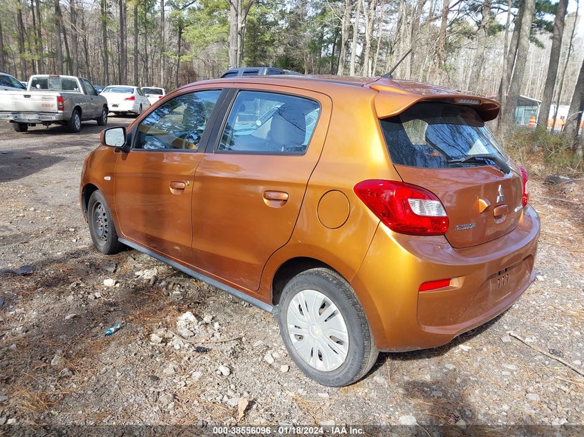 VIN ML32A3HJ1JH005251 2018 MITSUBISHI MIRAGE ES