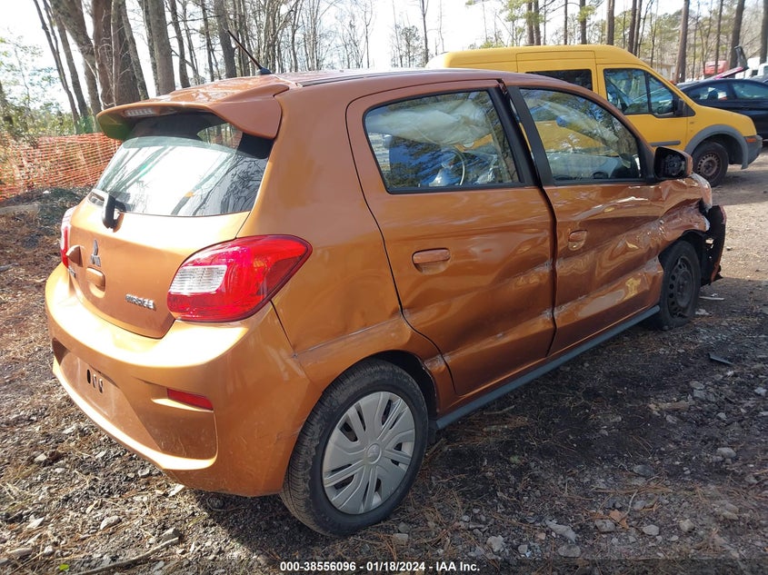 VIN ML32A3HJ1JH005251 2018 MITSUBISHI MIRAGE ES