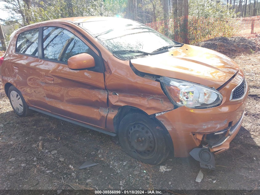 VIN ML32A3HJ1JH005251 2018 MITSUBISHI MIRAGE ES
