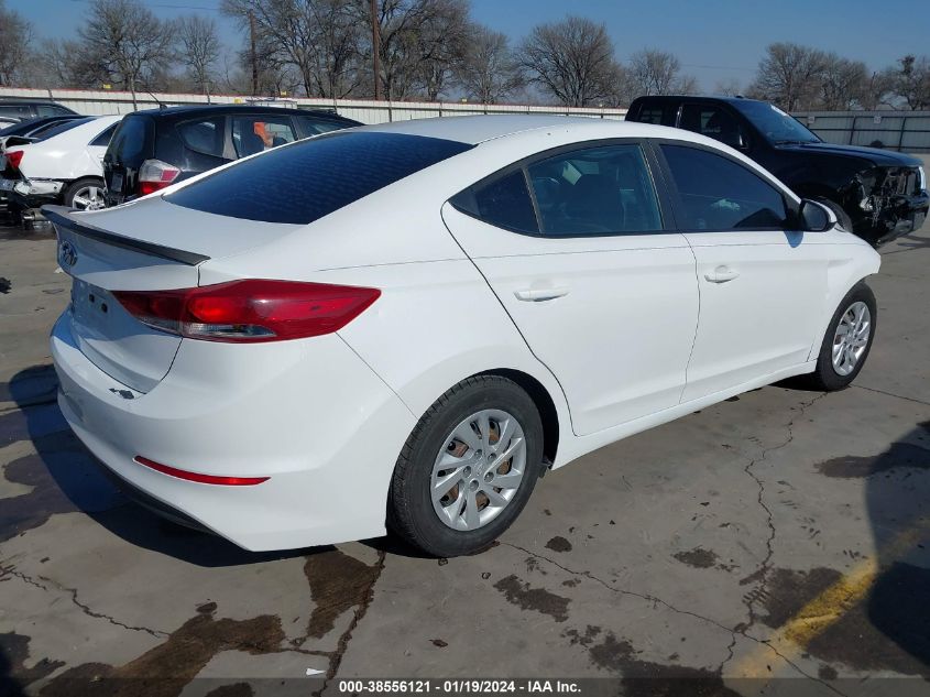 2018 HYUNDAI ELANTRA SE - 5NPD74LF9JH352888