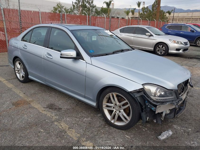 2013 MERCEDES-BENZ C 250 - WDDGF4HB4DA813549