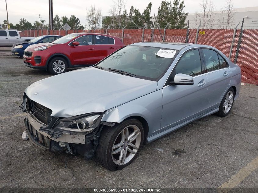 2013 MERCEDES-BENZ C 250 - WDDGF4HB4DA813549