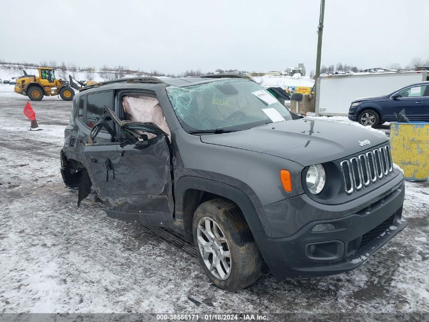 2017 JEEP RENEGADE LATITUDE 4X4 - ZACCJBBB0HPG59531