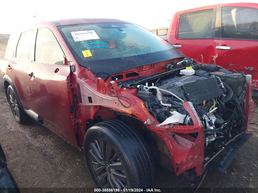 2022 NISSAN PATHFINDER SL - 5N1DR3CB4NC212455