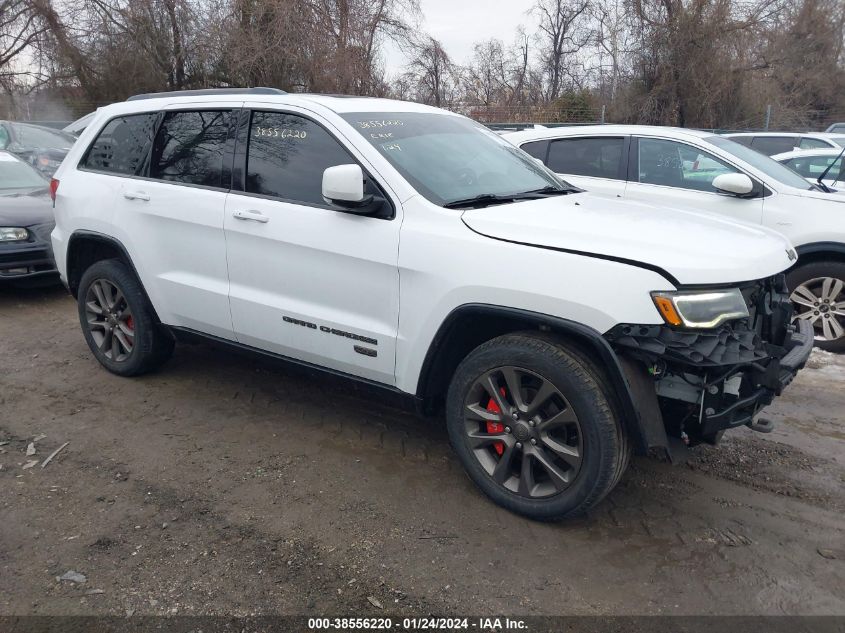 2016 JEEP GRAND CHEROKEE LIMITED 75TH ANNIVERSARY - 1C4RJFBG7GC443692