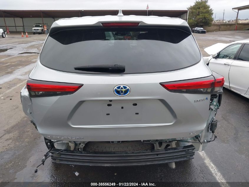 2021 TOYOTA HIGHLANDER HYBRID LE - 5TDBBRCH7MS514374