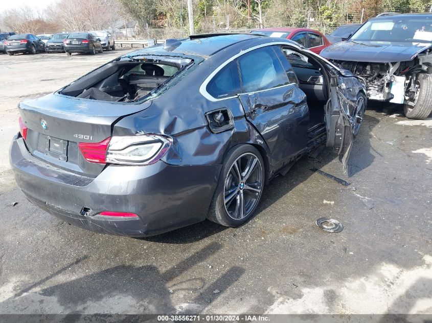 2018 BMW 430I GRAN COUPE XDRIVE - WBA4J3C51JBG90953