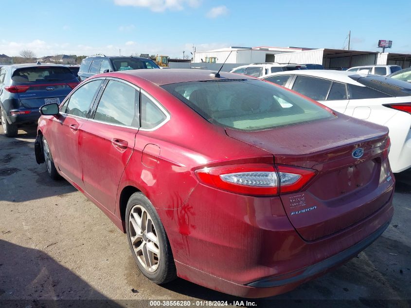 2016 FORD FUSION SE - 3FA6P0HD1GR150924