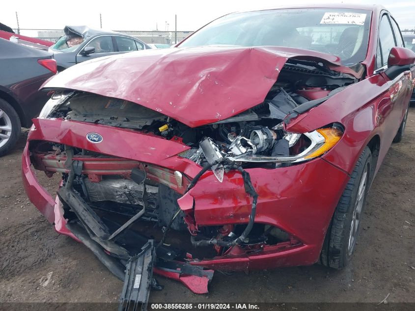 2017 FORD FUSION SE - 3FA6P0HD7HR277470