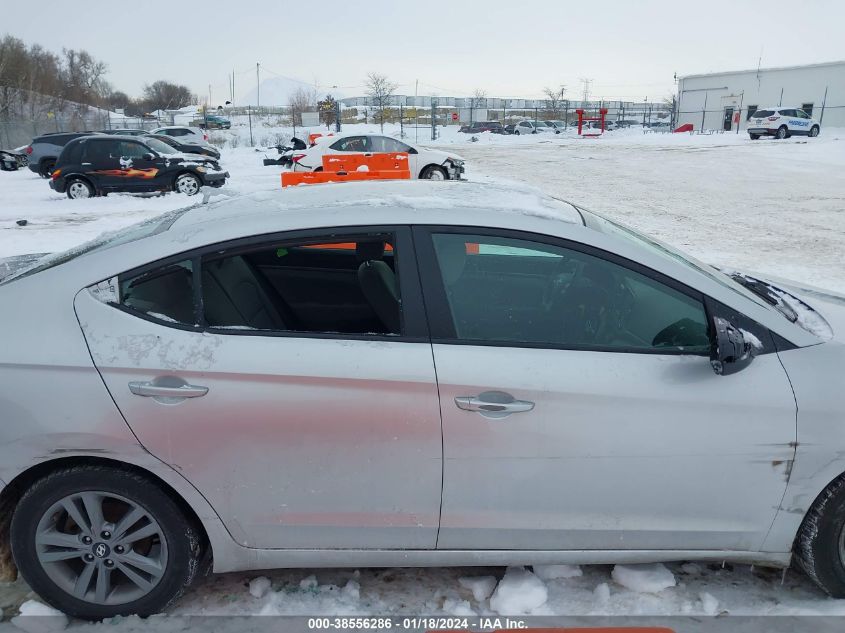 2018 HYUNDAI ELANTRA SEL - 5NPD84LF2JH319342