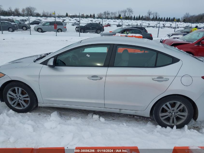 2018 HYUNDAI ELANTRA SEL - 5NPD84LF2JH319342