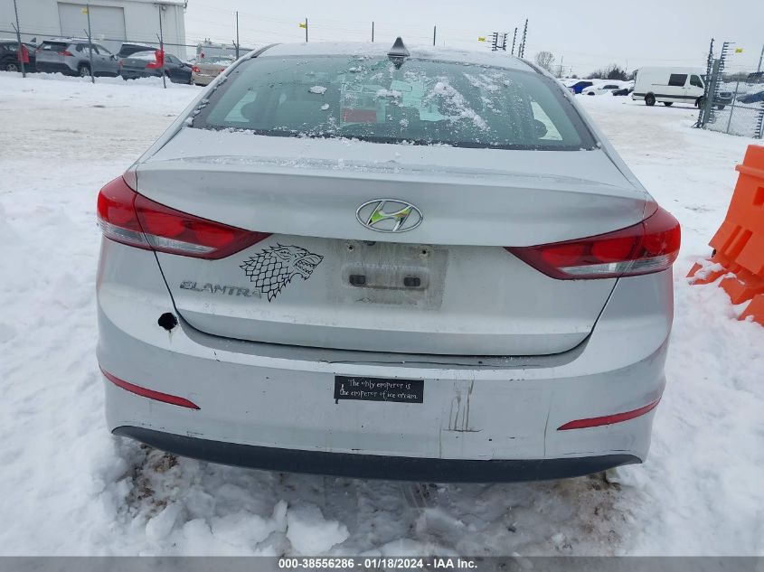 2018 HYUNDAI ELANTRA SEL - 5NPD84LF2JH319342