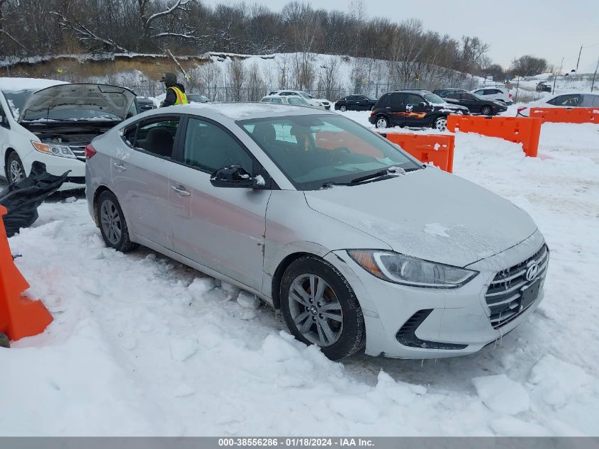 2018 HYUNDAI ELANTRA SEL - 5NPD84LF2JH319342