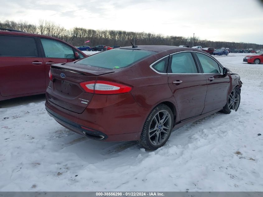 2016 FORD FUSION TITANIUM - 3FA6P0K91GR300566