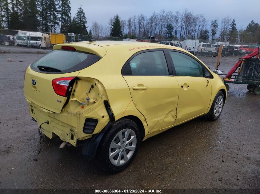 2016 KIA RIO LX - KNADM5A38G6676566