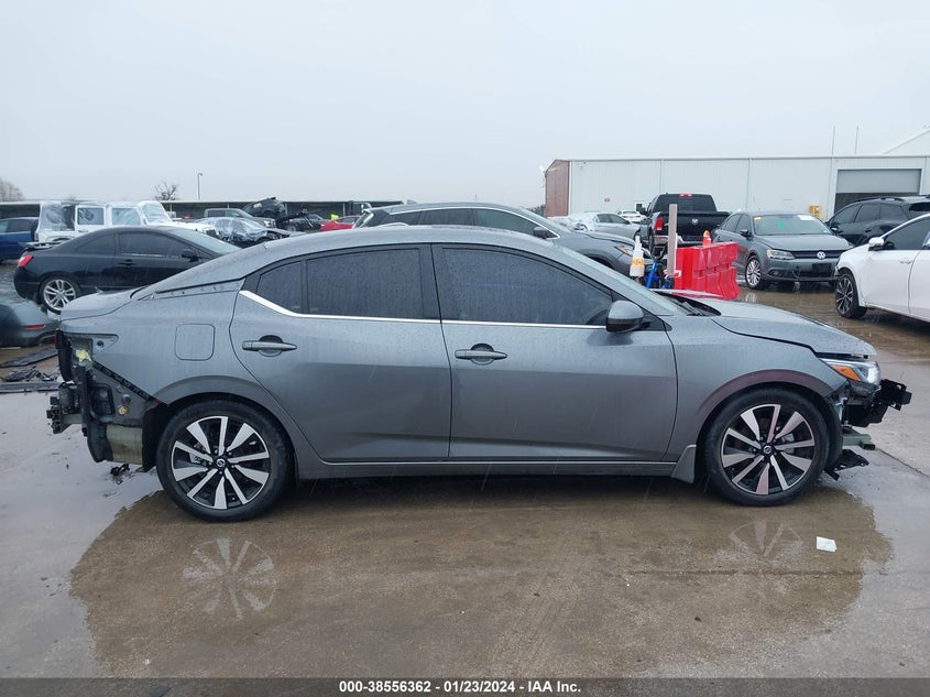 VIN 3N1AB8CV8MY307810 2021 NISSAN SENTRA SV XTRONIC CVT