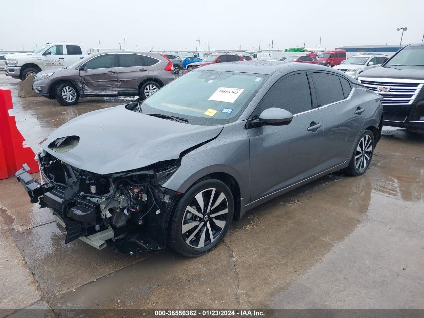 VIN 3N1AB8CV8MY307810 2021 NISSAN SENTRA SV XTRONIC CVT