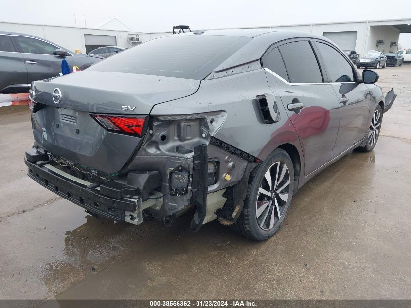 VIN 3N1AB8CV8MY307810 2021 NISSAN SENTRA SV XTRONIC CVT