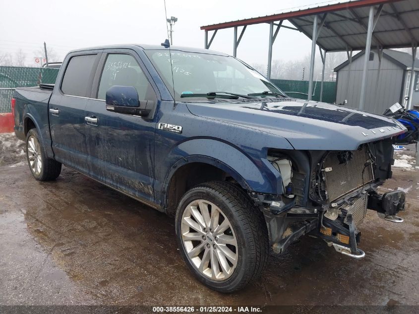 2018 FORD F-150 LIMITED - 1FTEW1EG5JFC24542