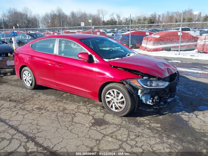 2018 HYUNDAI ELANTRA SE - 5NPD74LF7JH273333