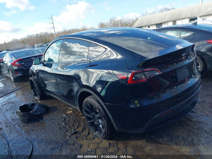 2023 TESLA MODEL Y AWD/LONG RANGE DUAL MOTOR ALL-WHEEL DRIVE - 7SAYGAEE4PF691735