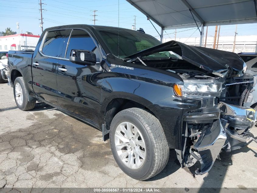 1GCPWEETXMZ285689 CHEVROLET SILVERADO 1500 2WD  SHORT BED LTZ 2021