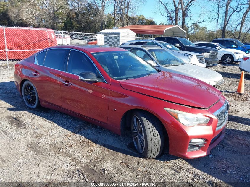 2014 INFINITI Q50 SPORT - JN1BV7AP3EM683037