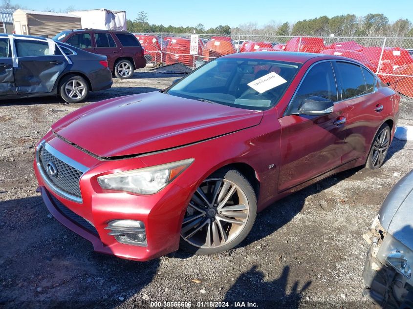 2014 INFINITI Q50 SPORT - JN1BV7AP3EM683037