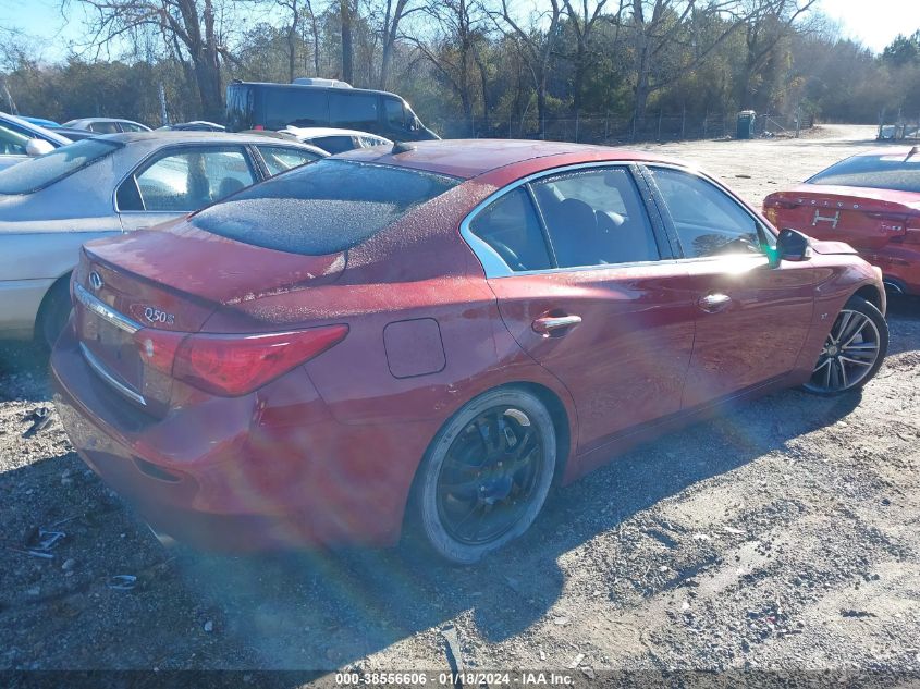2014 INFINITI Q50 SPORT - JN1BV7AP3EM683037
