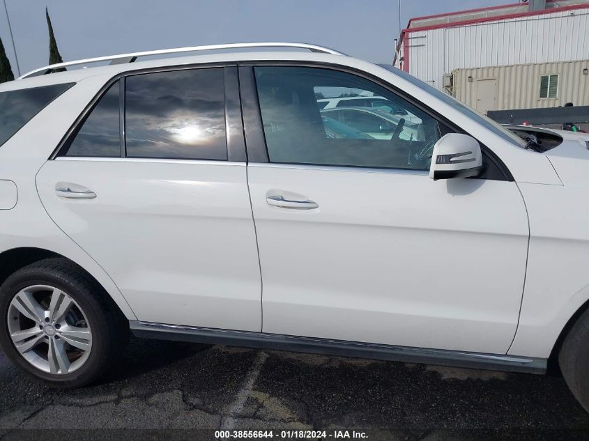 2014 MERCEDES-BENZ ML 350 - 4JGDA5JB8EA284907