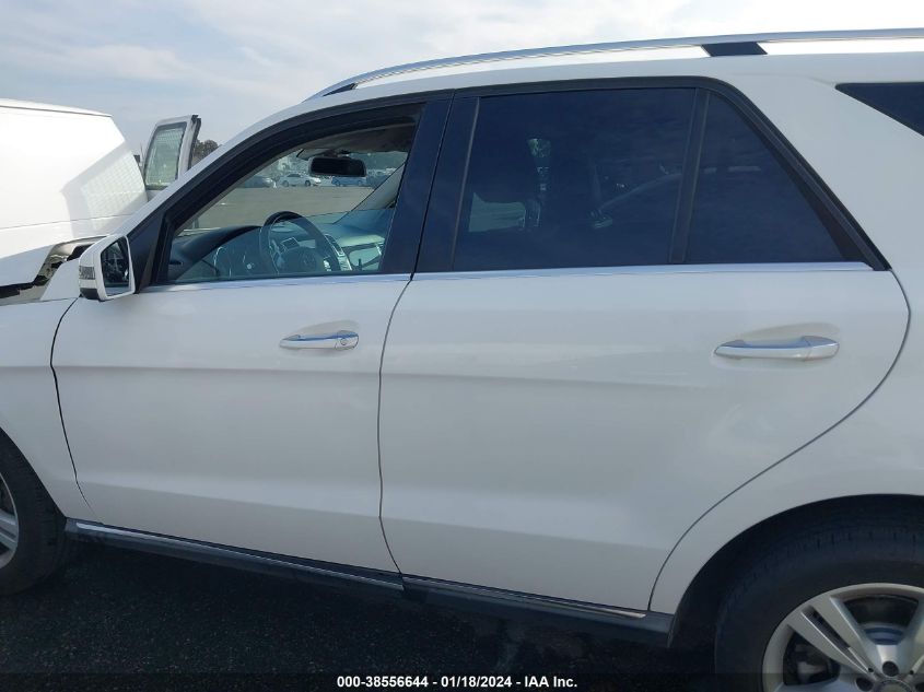 2014 MERCEDES-BENZ ML 350 - 4JGDA5JB8EA284907