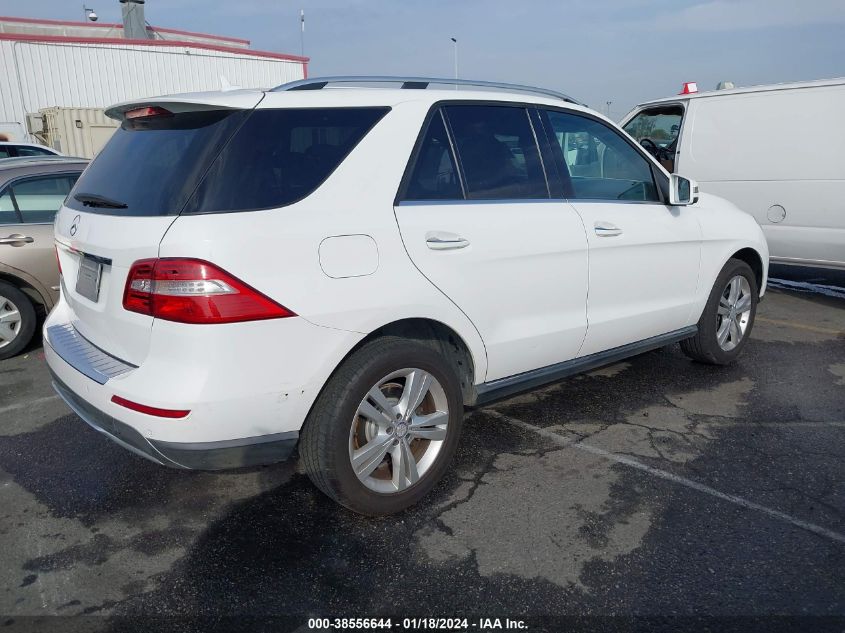 VIN 4JGDA5JB8EA284907 2014 MERCEDES-BENZ ML 350 no.4