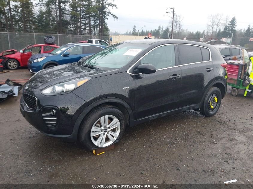 2018 KIA SPORTAGE LX - KNDPMCAC4J7436436