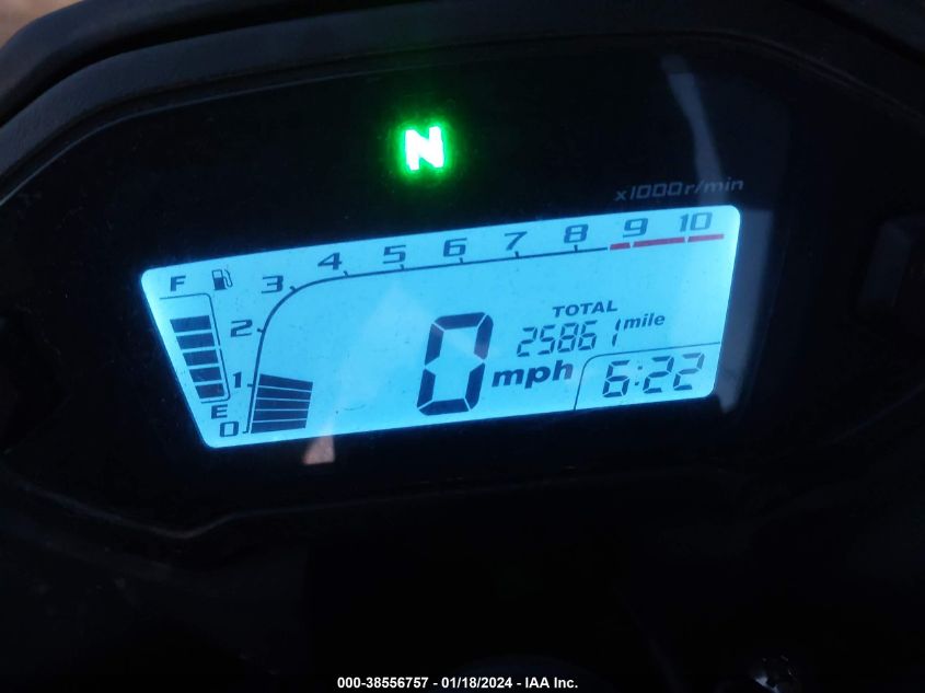 2015 HONDA CB500 F MLHPC4516F5200050