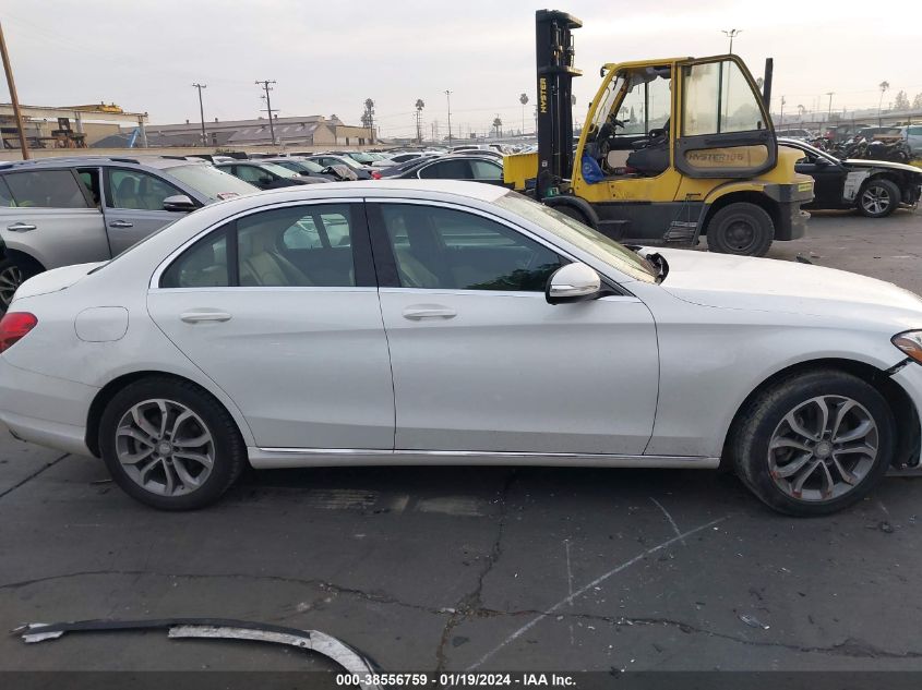2015 MERCEDES-BENZ C 300 4MATIC/LUXURY 4MATIC/SPORT 4MATIC - 55SWF4KB7FU085376