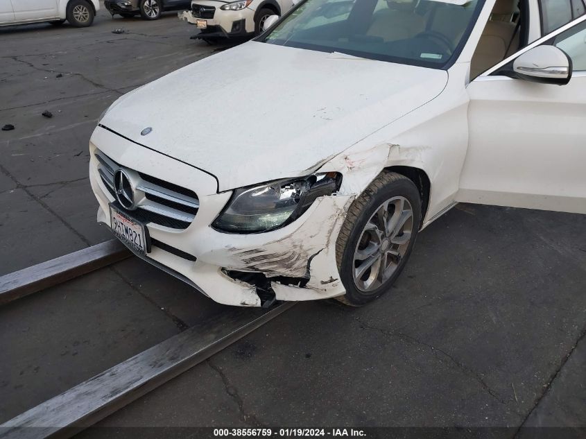 2015 MERCEDES-BENZ C 300 4MATIC/LUXURY 4MATIC/SPORT 4MATIC - 55SWF4KB7FU085376
