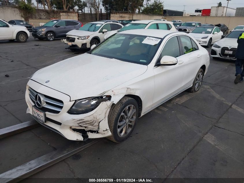 2015 MERCEDES-BENZ C 300 4MATIC/LUXURY 4MATIC/SPORT 4MATIC - 55SWF4KB7FU085376