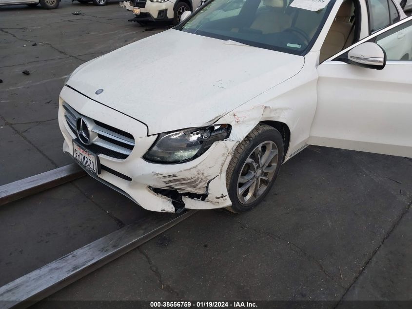 2015 MERCEDES-BENZ C 300 4MATIC/LUXURY 4MATIC/SPORT 4MATIC - 55SWF4KB7FU085376