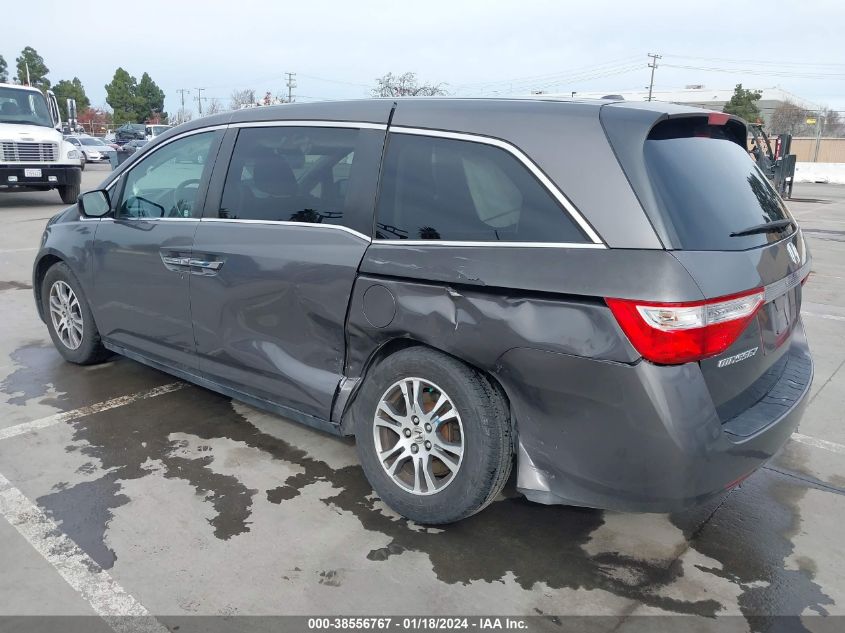 2013 HONDA ODYSSEY EX-L - 5FNRL5H61DB068822
