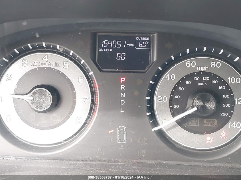 2013 HONDA ODYSSEY EX-L - 5FNRL5H61DB068822