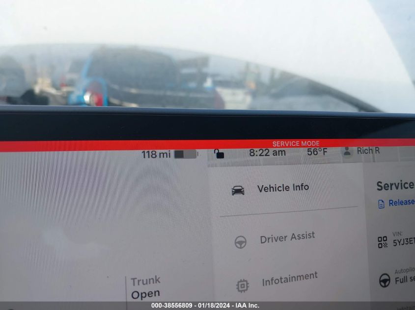 2023 TESLA MODEL 3 REAR-WHEEL DRIVE - 5YJ3E1EA9PF643111