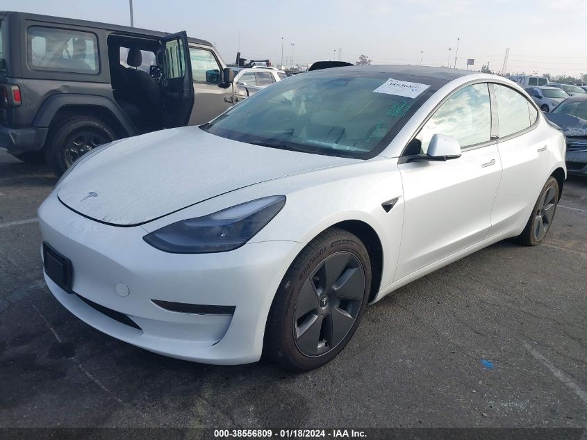 2023 TESLA MODEL 3 REAR-WHEEL DRIVE - 5YJ3E1EA9PF643111