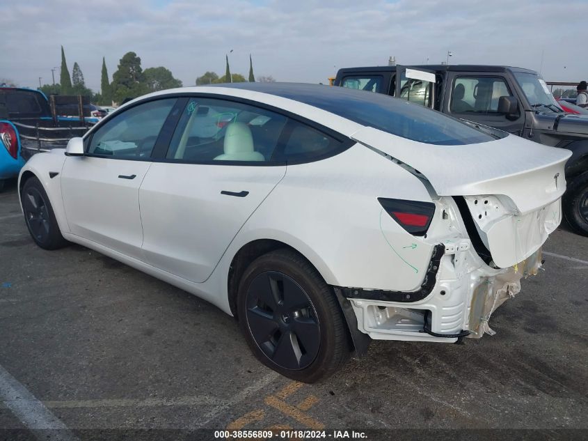 2023 TESLA MODEL 3 REAR-WHEEL DRIVE - 5YJ3E1EA9PF643111