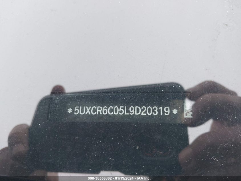 2020 BMW X5 XDRIVE40I - 5UXCR6C05L9D20319