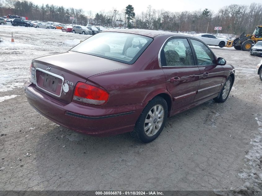 KMHWF35H74A938520 | 2004 HYUNDAI SONATA