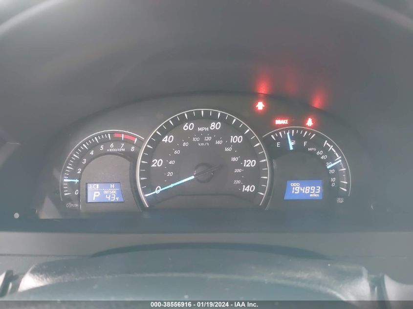 2014 TOYOTA CAMRY LE - 4T4BF1FK2ER343769