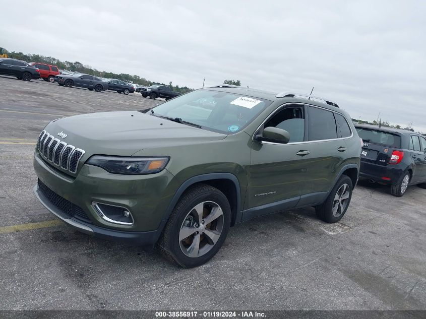 2019 JEEP CHEROKEE LIMITED 4X4 - 1C4PJMDN0KD299462
