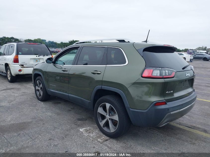 2019 JEEP CHEROKEE LIMITED 4X4 - 1C4PJMDN0KD299462