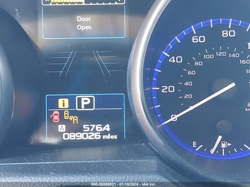 2019 SUBARU OUTBACK 2.5I PREMIUM - 4S4BSAHC5K3229522